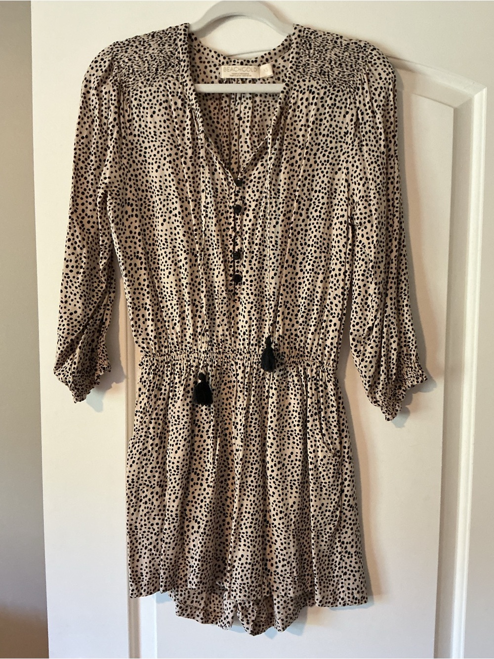 BEACHGOLD Beige & Black Romper